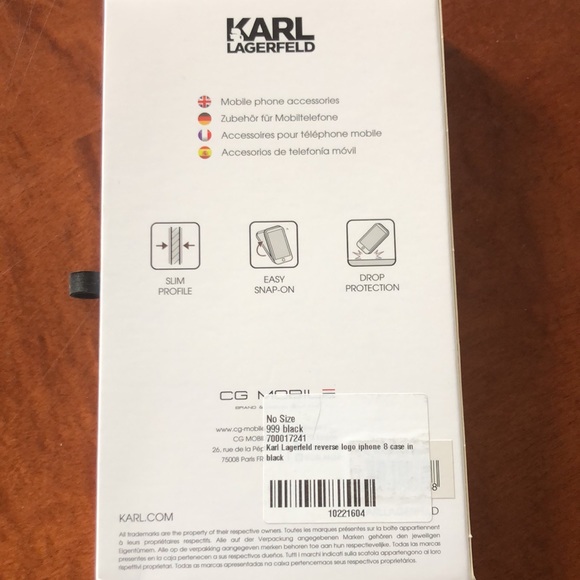 KARL LAGERFELD iphone8 case - Picture 4 of 7